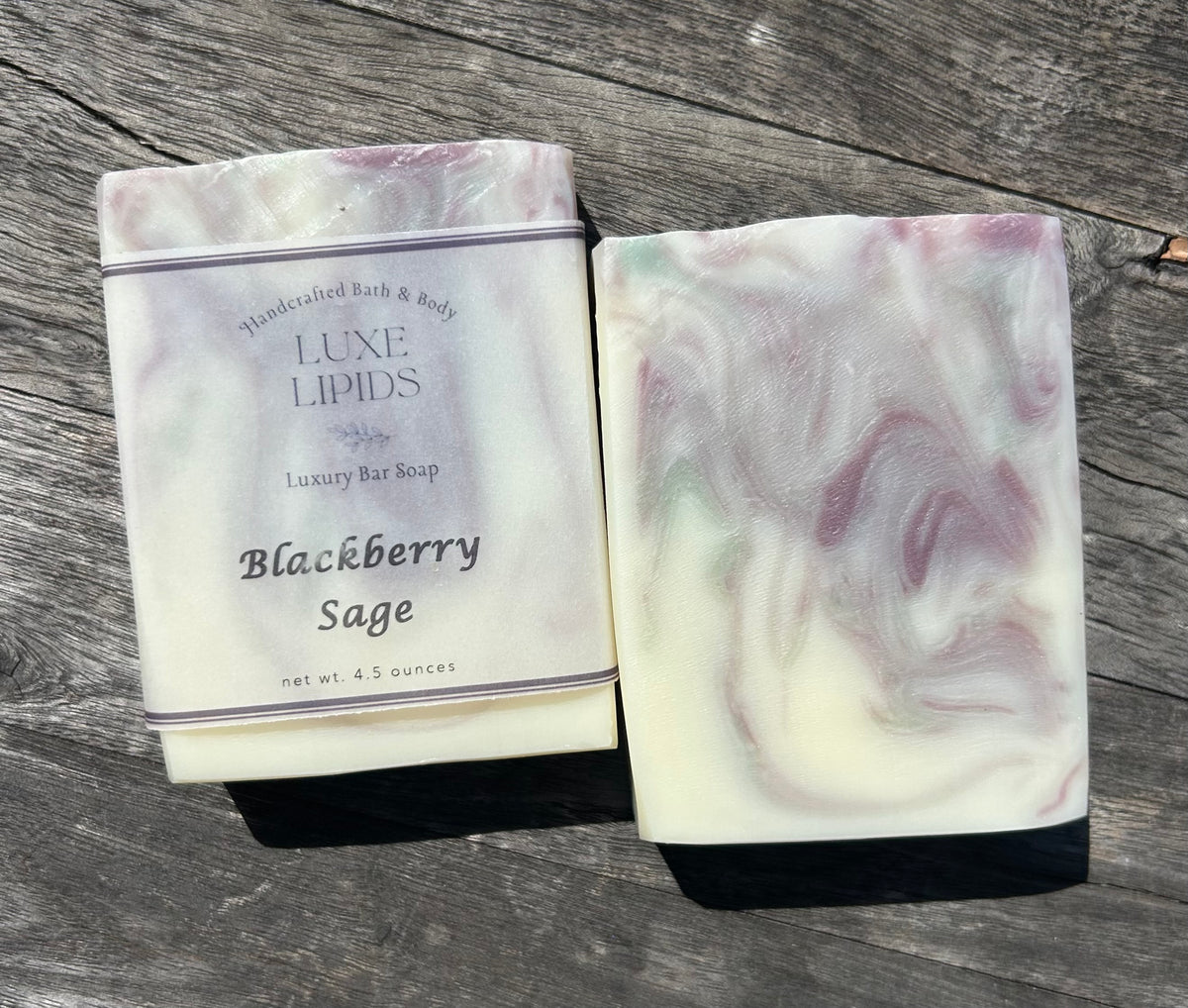 Blackberry Sage Bar Soap – Luxe Lipids Bath & Body